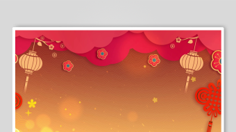 新年喜庆春节灯笼福字-众图网