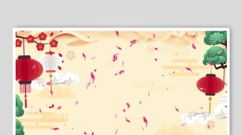 新年喜庆春节灯笼福字-众图网