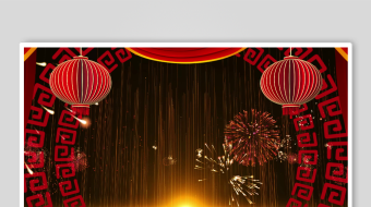 新年喜庆春节灯笼福字-众图网