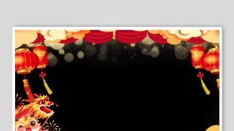 喜庆春节边框背景图-众图网
