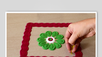 地画手工沙背景素材-众图网