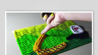 地画手工沙背景素材-众图网