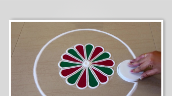 地画手工沙背景素材-众图网