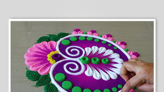 地画手工沙背景素材-众图网