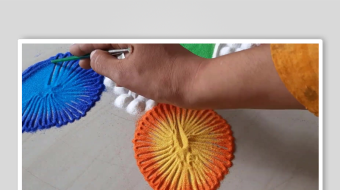 地画手工沙背景素材-众图网