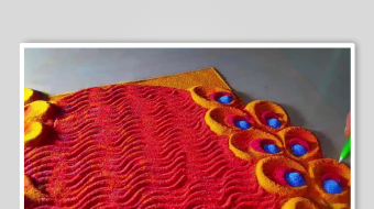 地画手工沙背景素材-众图网