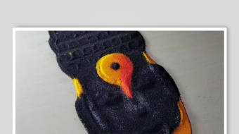 地画手工沙背景素材-众图网