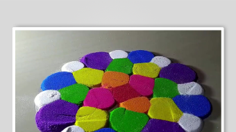 地画手工沙背景素材-众图网