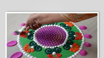 地画手工沙背景素材-众图网