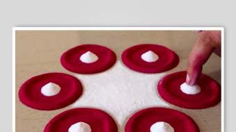 地画手工沙背景素材-众图网