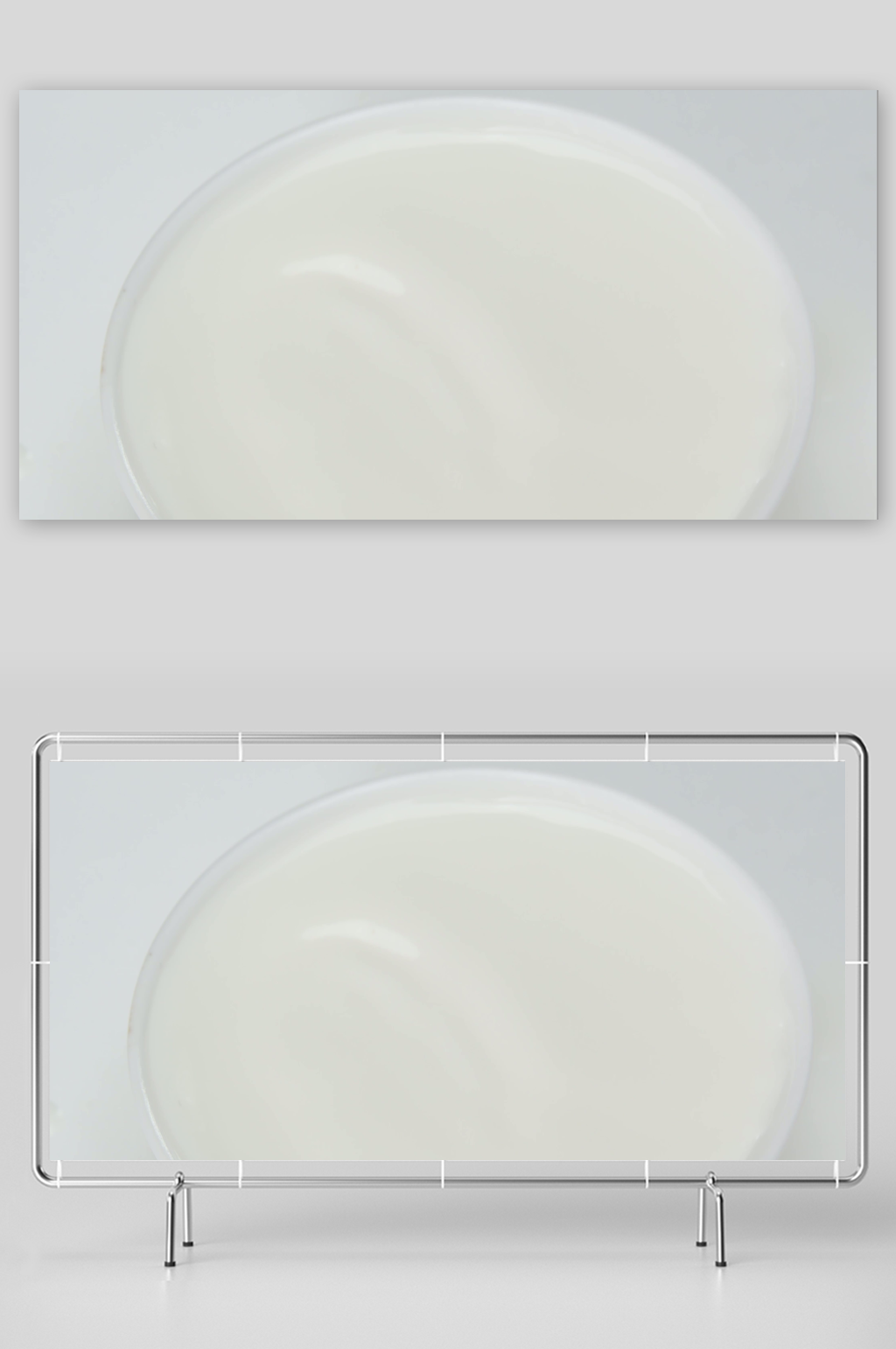 牛奶滴落特写视频素材素材