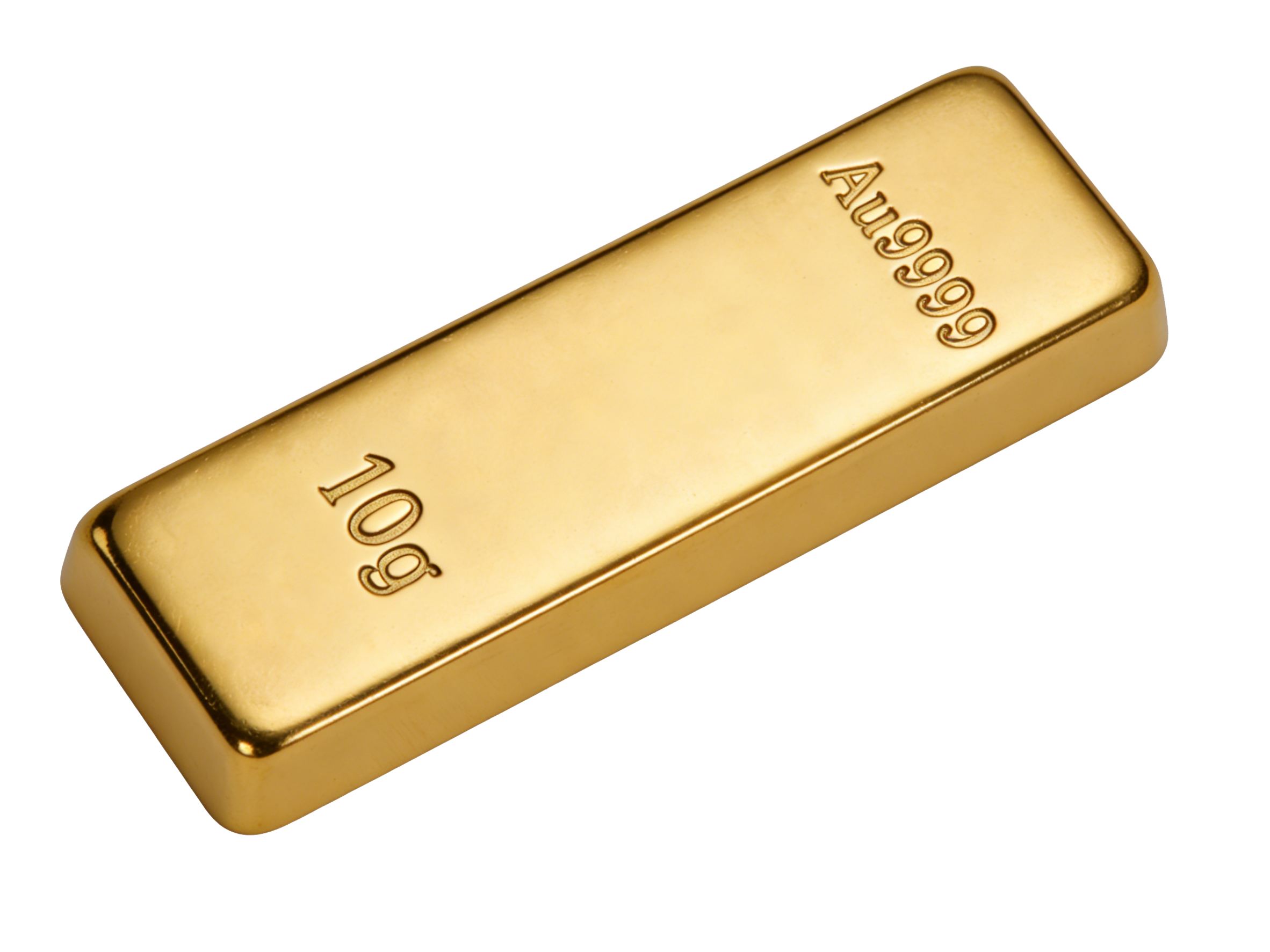 10g金条黄金免抠元素素材