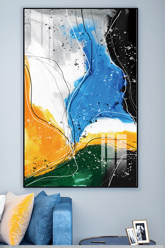 油画现代抽象艺术装饰画