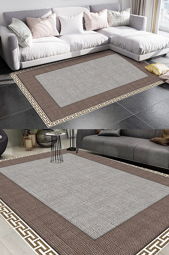 纯色布纹纹理风格地毯图案-众图网