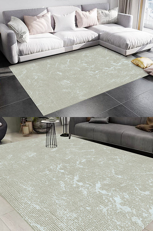 纯色纹理布纹风格地毯图案-众图网