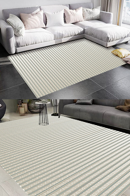 土耳其竖条风格地毯图案-众图网