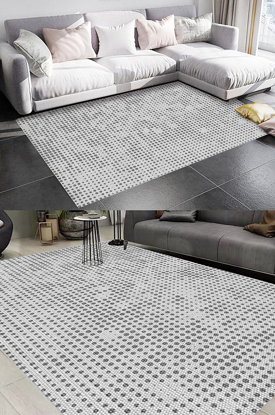 土耳其圆点风格地毯图案-众图网