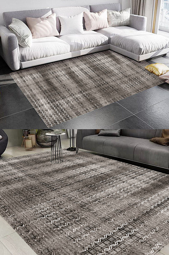 土耳其小香风风格地毯图案-众图网