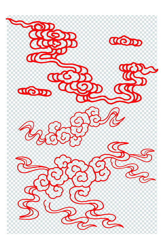 云纹烟雾状图案纹路