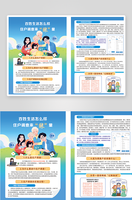 社会调差宣传彩页-众图网