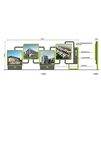 工业企业园区宣传栏