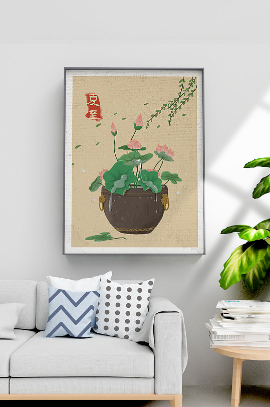 傳統(tǒng)二十四節(jié)氣裝飾畫(huà)