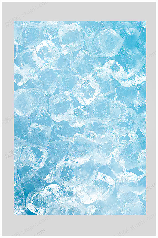 冰块背景海报图片-冰块背景海报设计素材-冰块背景海报模板下载
