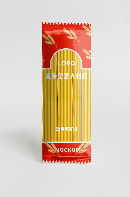 模型意大利面样机包装