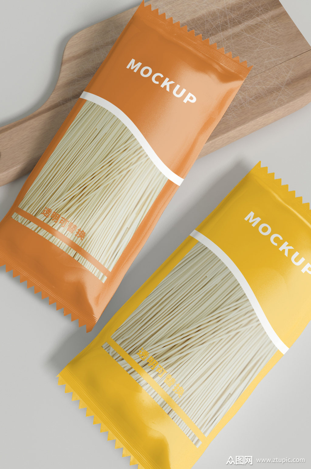 拉面包装面条挂面包装样机素材