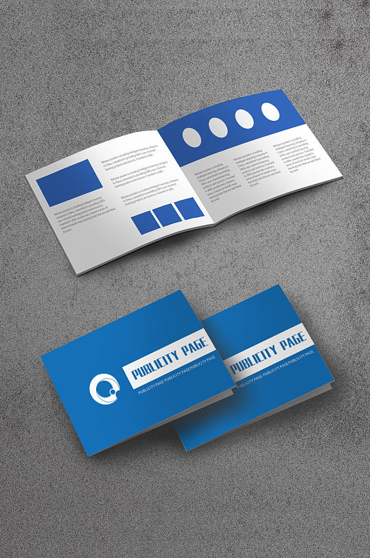 商务二折页图片-商务二折页设计素材-商务二折页模板下载-众图网