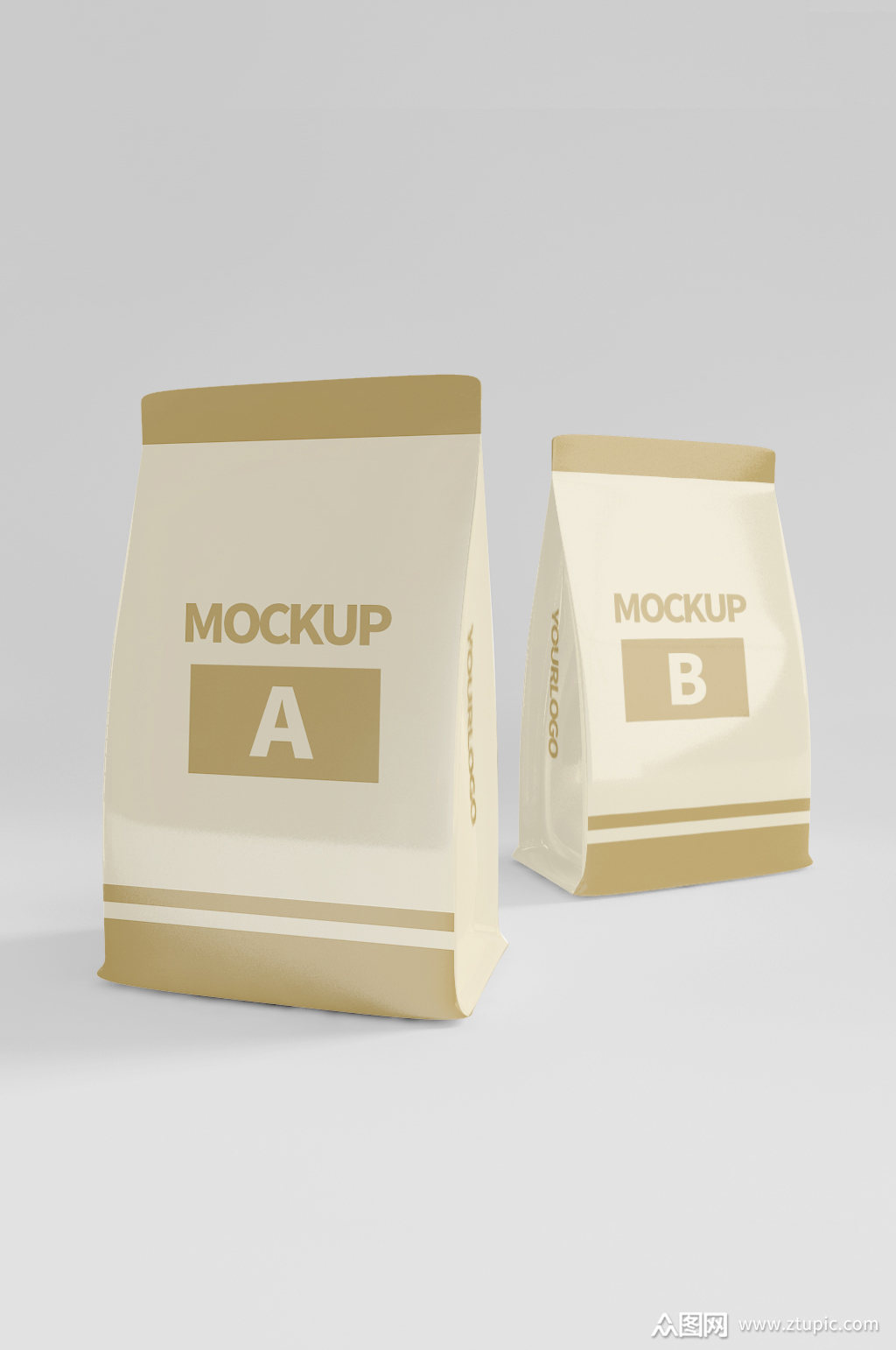 模型食品袋子包装样机