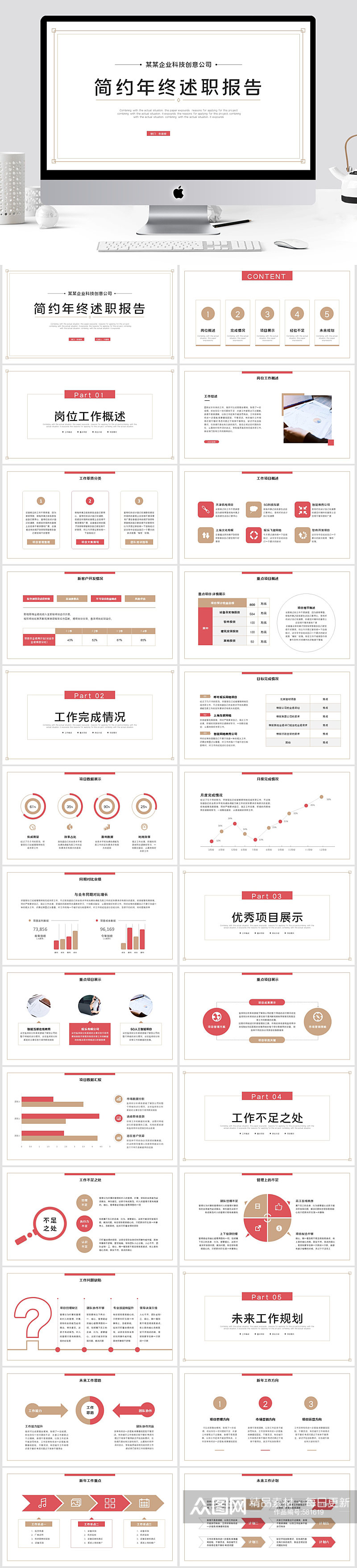 年终工作总结述职报告素材