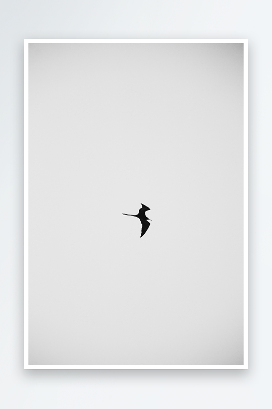 简约空间摄影图构成感