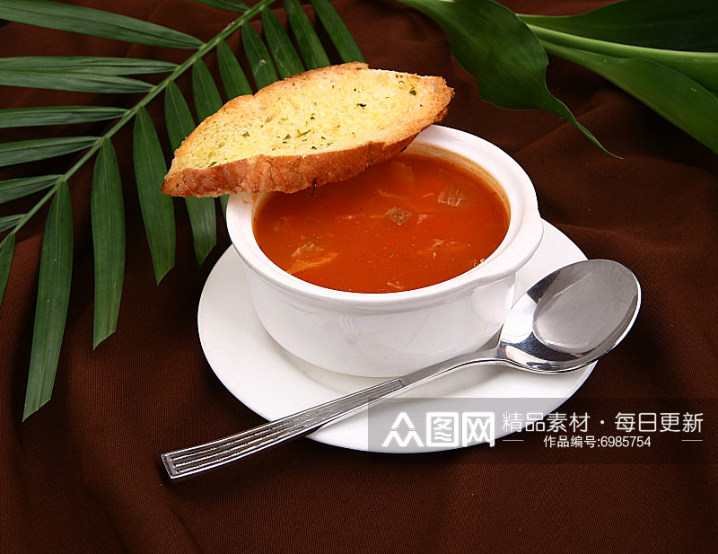 罗宋汤餐饮美食照片素材