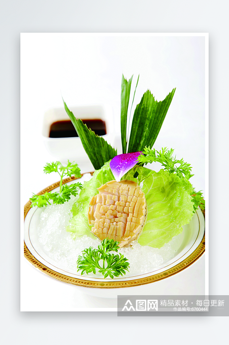 刺身拼盘海鲜菜品素材