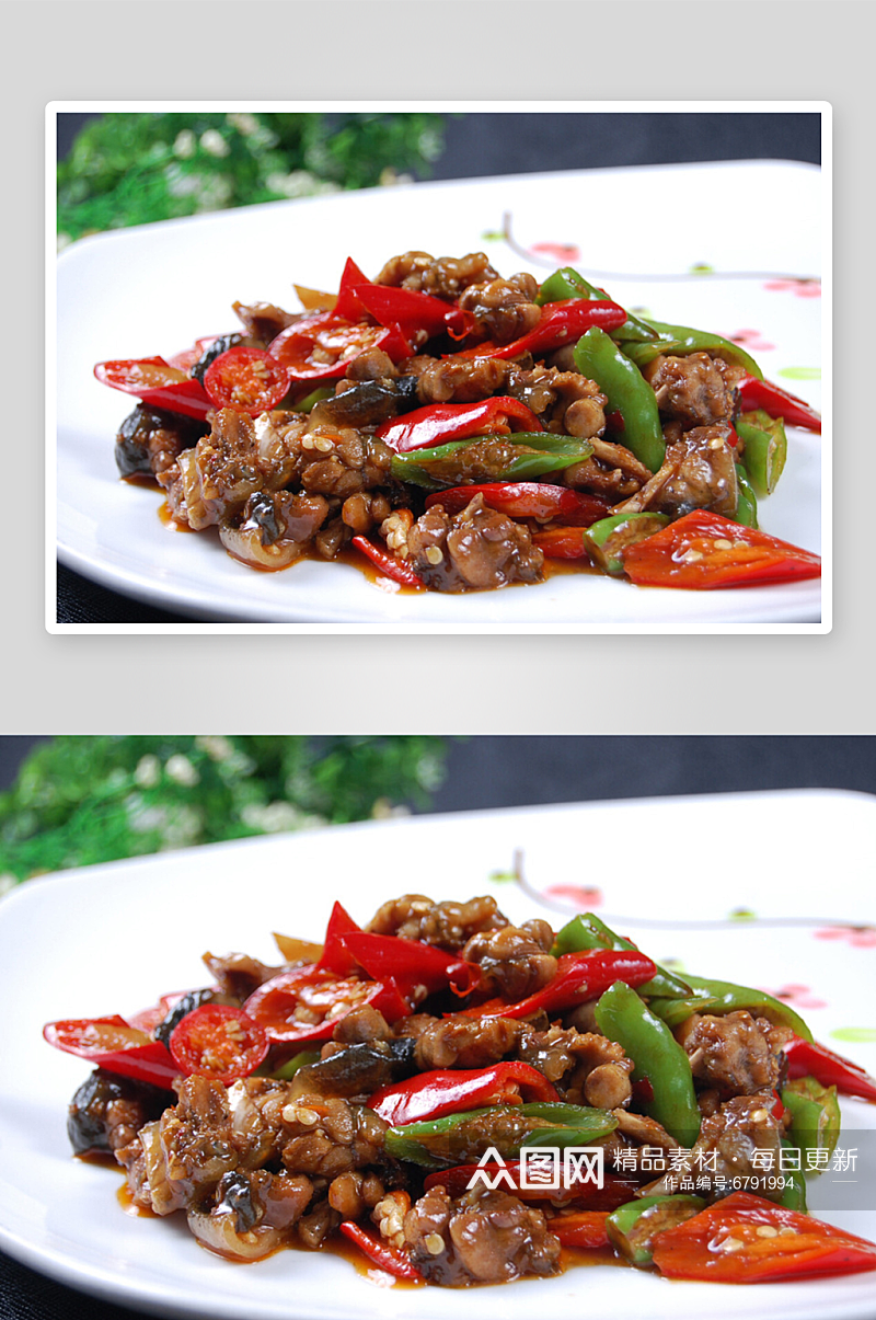 中式美味菜品照片素材