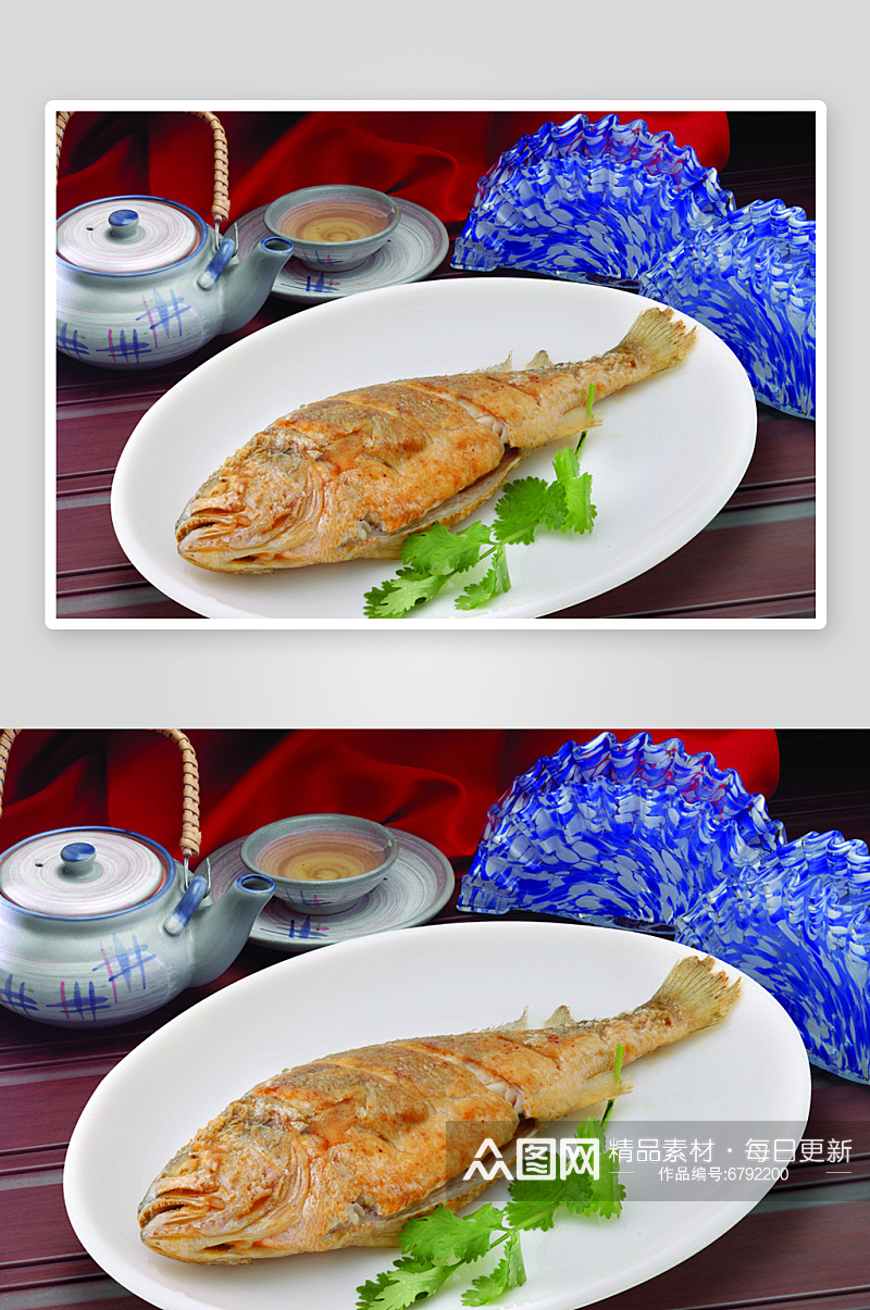 中式美味菜品照片素材