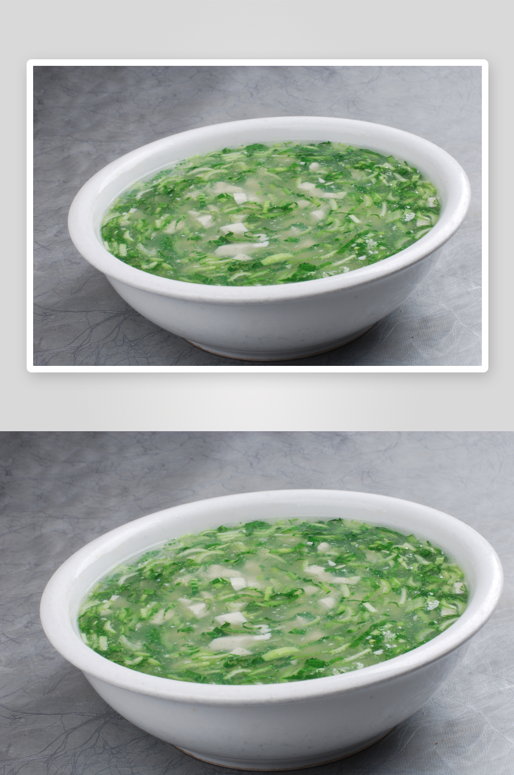 鱼头豆腐汤雪茸羹素材