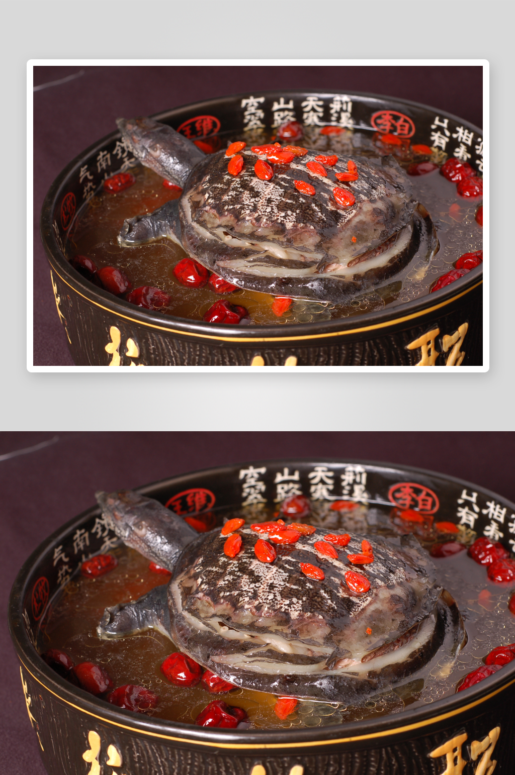 养身双宝汤银鱼汤素材