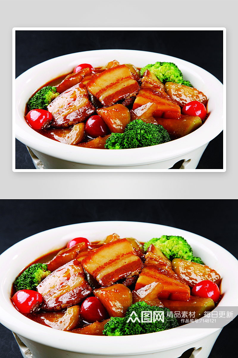 中华美食中式菜牌图片素材