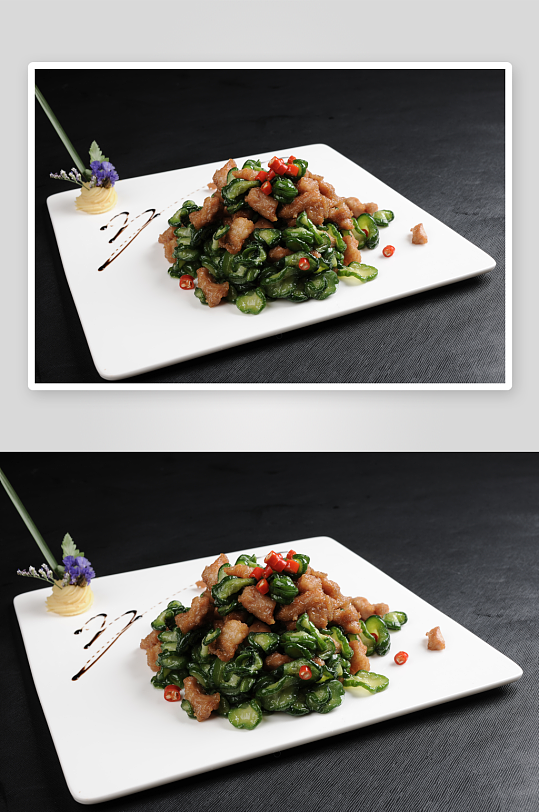 粤菜湘菜川菜中华美食中式