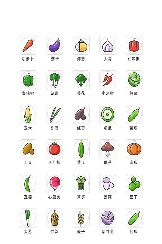蔬菜电子商务网店程序图标