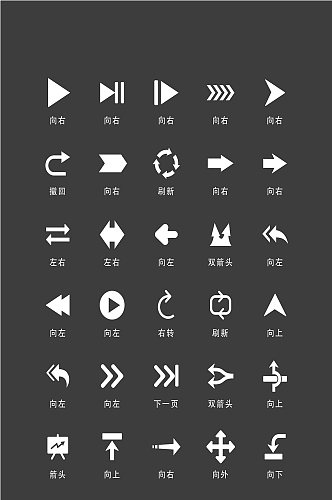 指示电子程序小图标