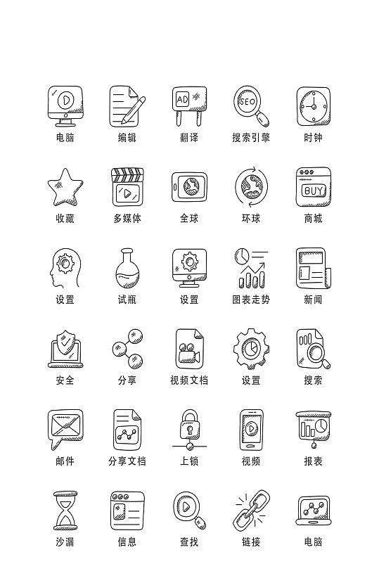 科学设置电子程序小图标