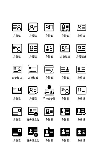 身份信息电子商务软件图标