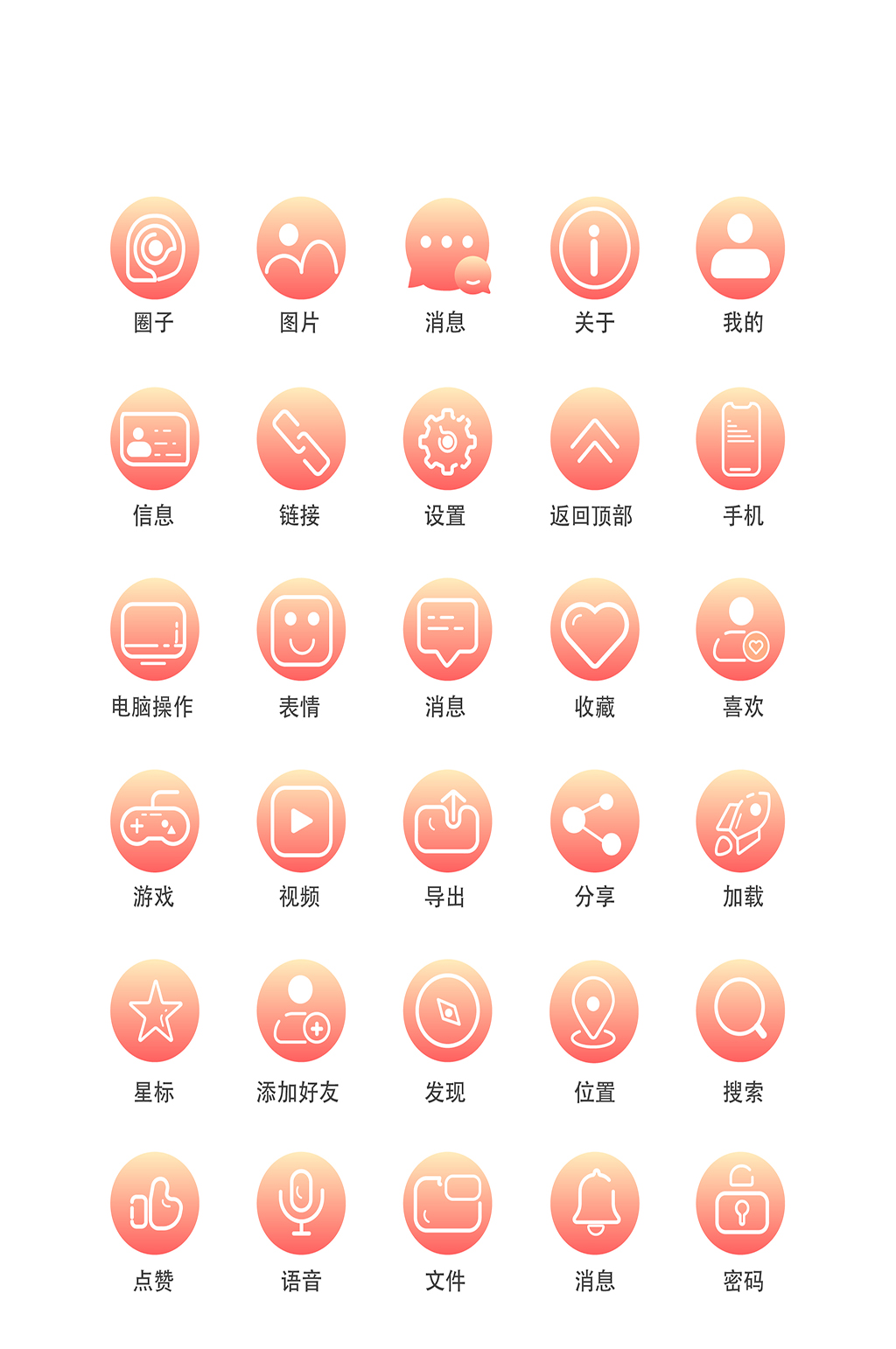 顶部电子商务软件图标素材