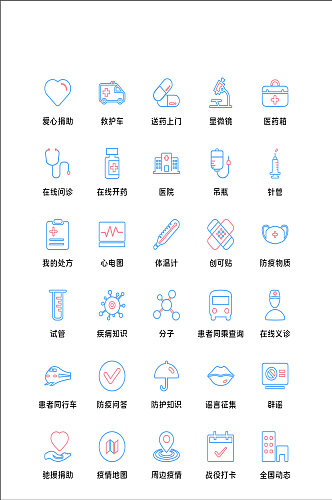 医学电商程序应用图标