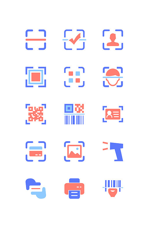 扫码电商软件程序图标