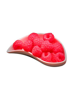 树莓水果盘免抠素材
