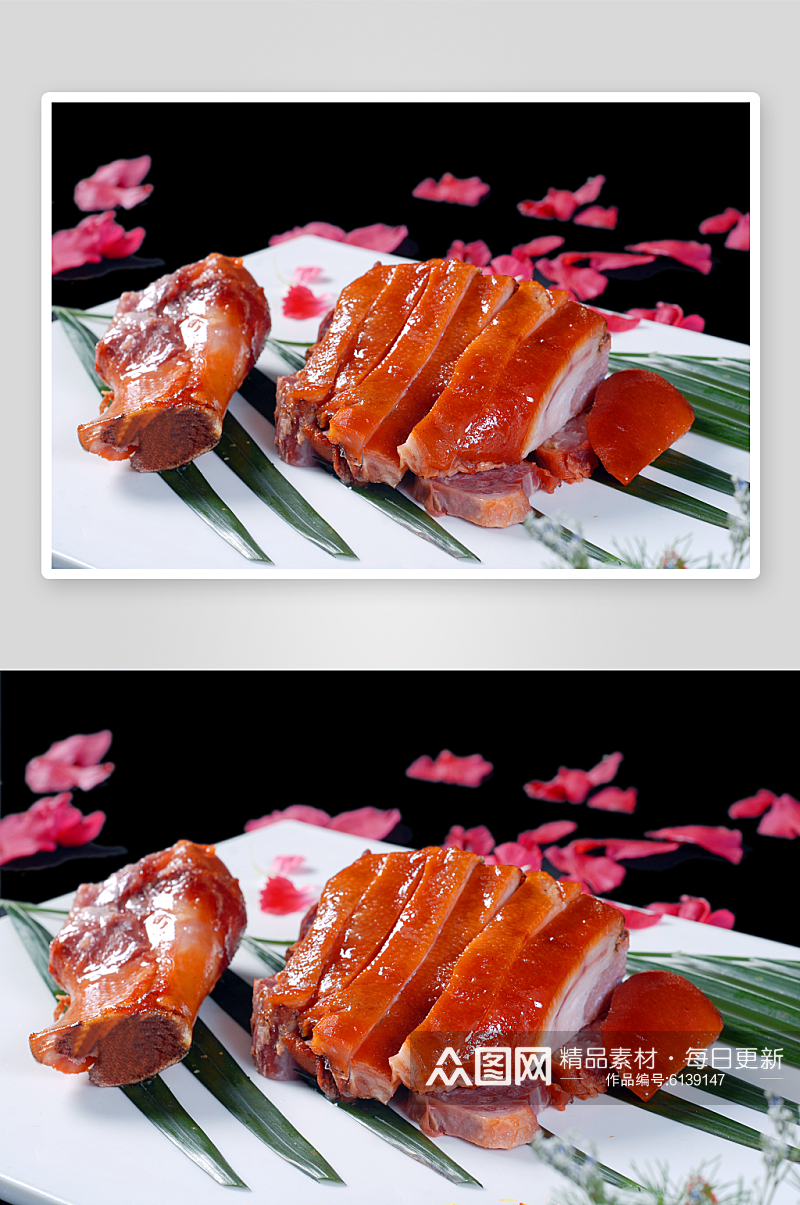 德国咸猪扒美食摄影图片素材